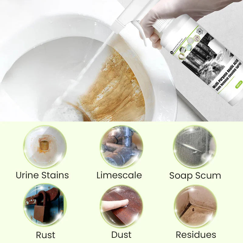 Multi-Purpose Oxalic Acid Stain Removal Cleaning Spray ( BUY 1 GET 1 FREE )