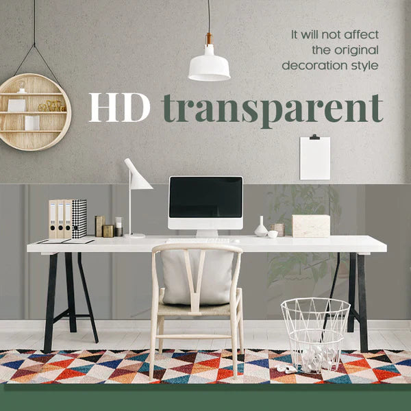 Self- Adhesive Transparent Wall Protection Film (Pack of 2)