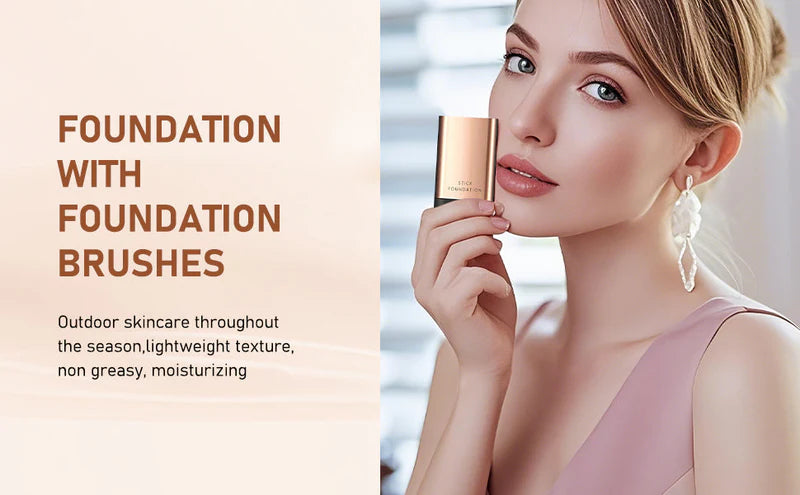 2 in 1 Foundation Stick for Korean Glass Skin