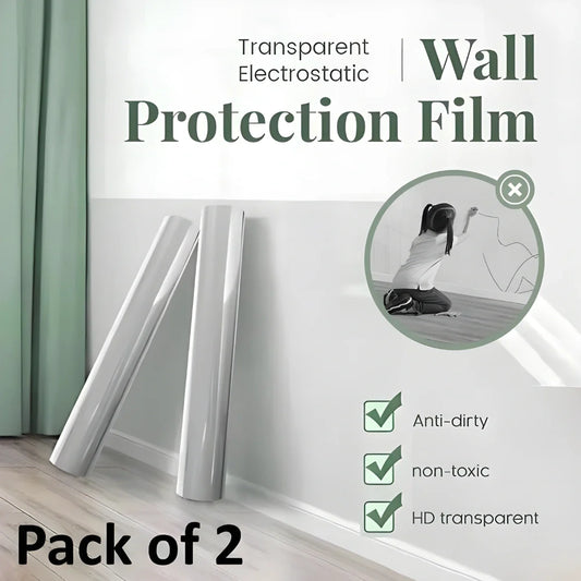 Self- Adhesive Transparent Wall Protection Film (Pack of 2)