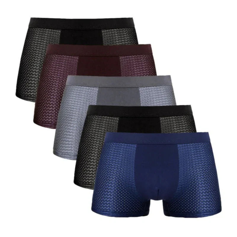 MEN'S BAMBOO (𝐁𝐎𝐗𝐇𝐄𝐑𝐎 𝐎𝐑𝐈𝐆𝐈𝐍𝐀𝐋) UNDERWEAR ( BUY 5 & GET 5 FREE)