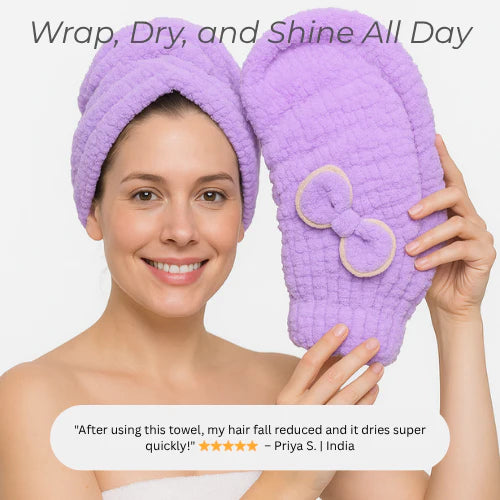 AquaLuxe Wrap™ - Wet Hair Towel (BUY 1 GET 1 FREE)