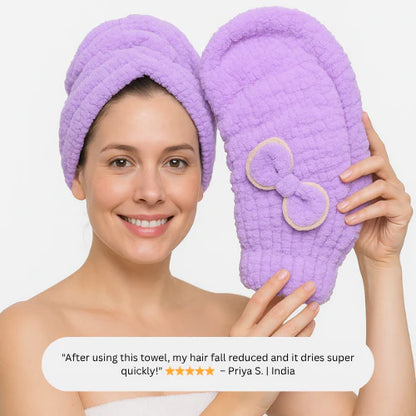 AquaLuxe Wrap™ - Wet Hair Towel (BUY 1 GET 1 FREE)
