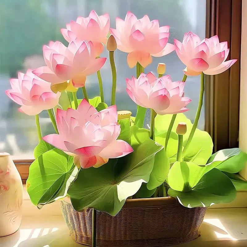Last Day 50% OFF💐The Sacred Bonsai Bowl Lotus Flower(pack of 2)